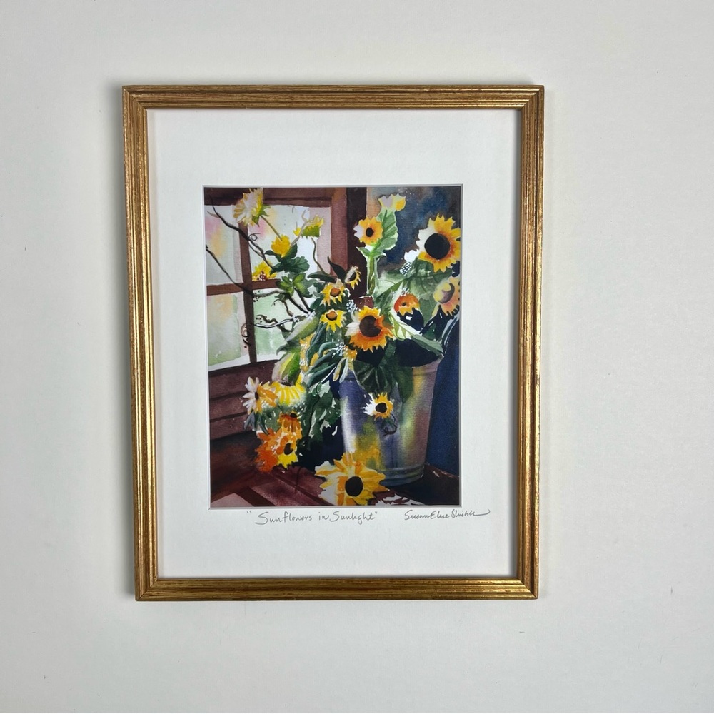 "Sunflowers in Sunlight" a Fine Art Print